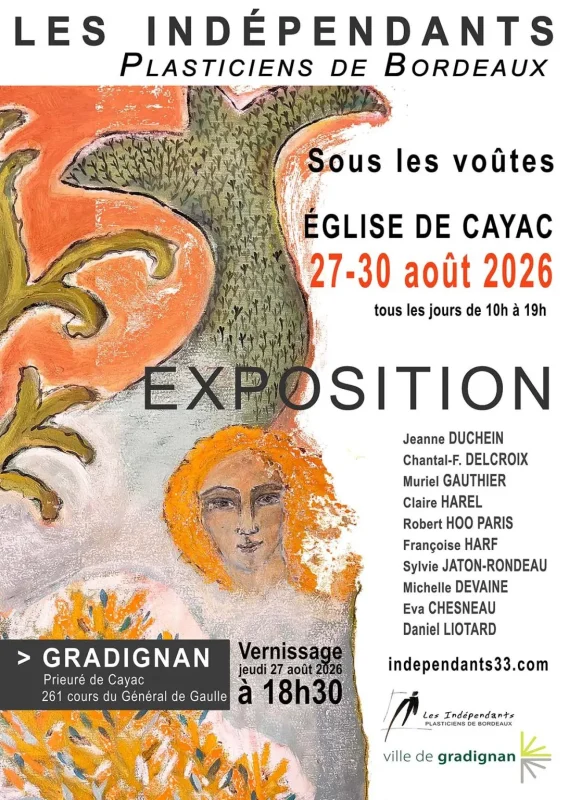 Exposition au prieuré de Cayac